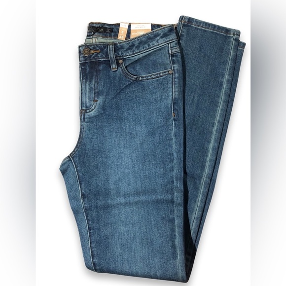 NWT prAna Sienna Jean True Blue Women's Fitted 5 Pocket Stretch Denim - Picture 3 of 12